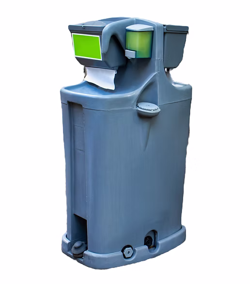 Two-sided portable handwash station
